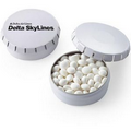 Small Push Top Tin - White Mints